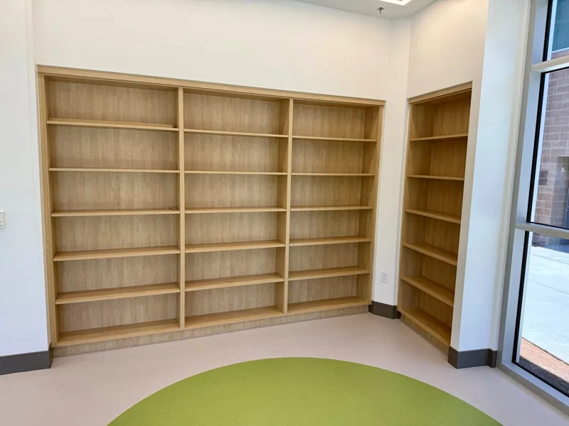 Commercial oak casework — custom cabinetry by Cozzens Cabinets, photo 9