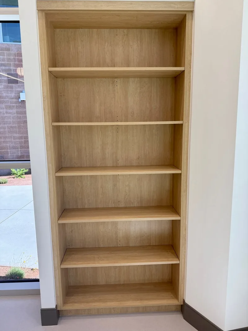 Commercial oak casework — custom cabinetry by Cozzens Cabinets, photo 10