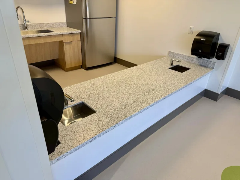 Commercial oak casework — custom cabinetry by Cozzens Cabinets, photo 12