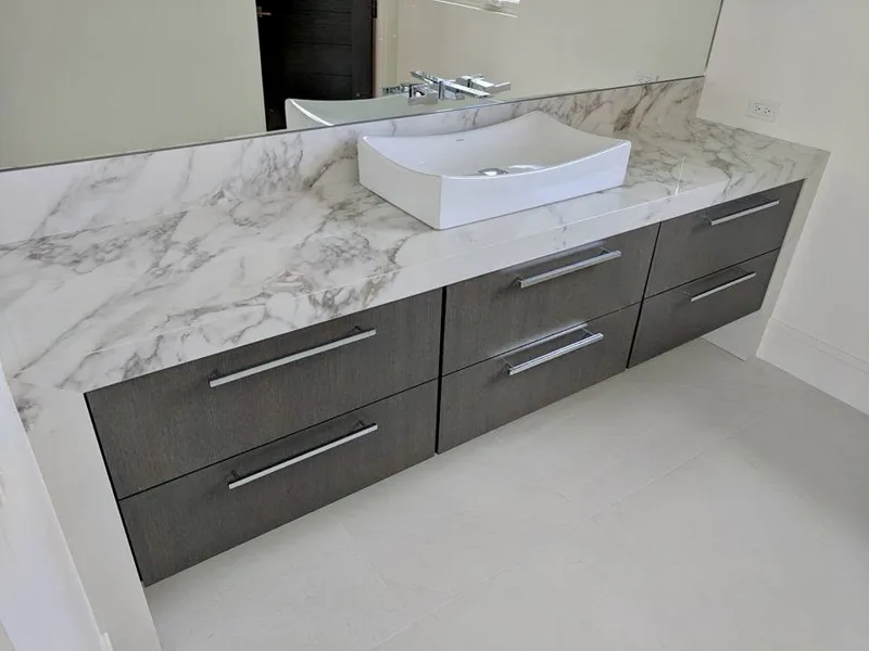 Dark walnut kitchen — custom cabinetry by Cozzens Cabinets, photo 9