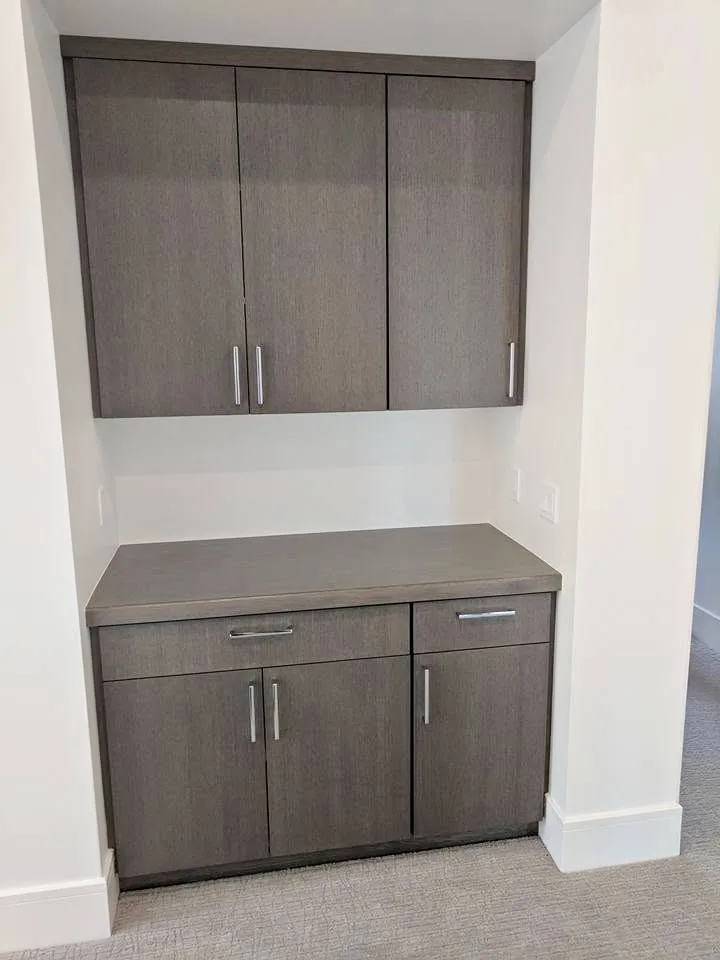 Dark walnut kitchen — custom cabinetry by Cozzens Cabinets, photo 12