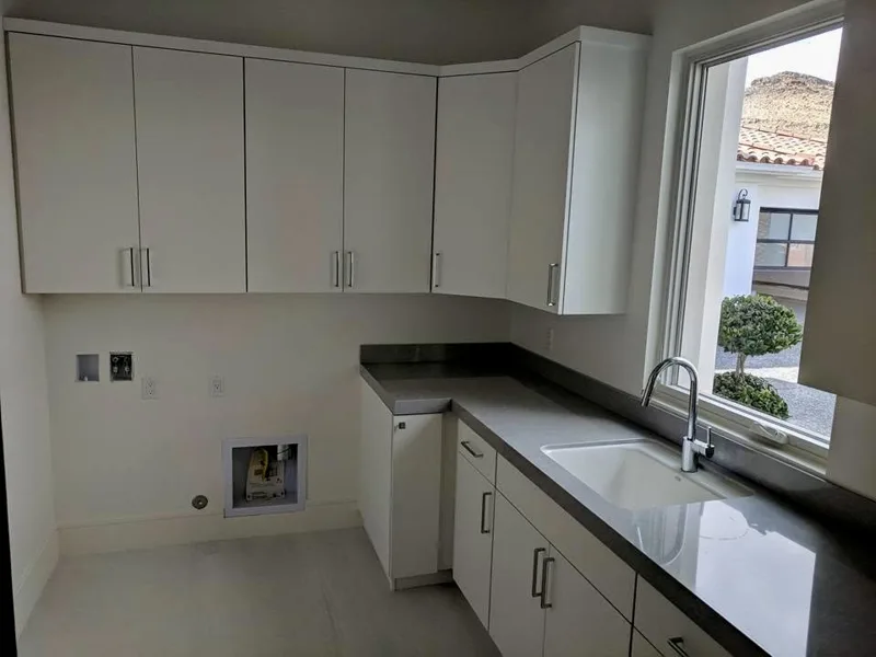 Dark walnut kitchen — custom cabinetry by Cozzens Cabinets, photo 17
