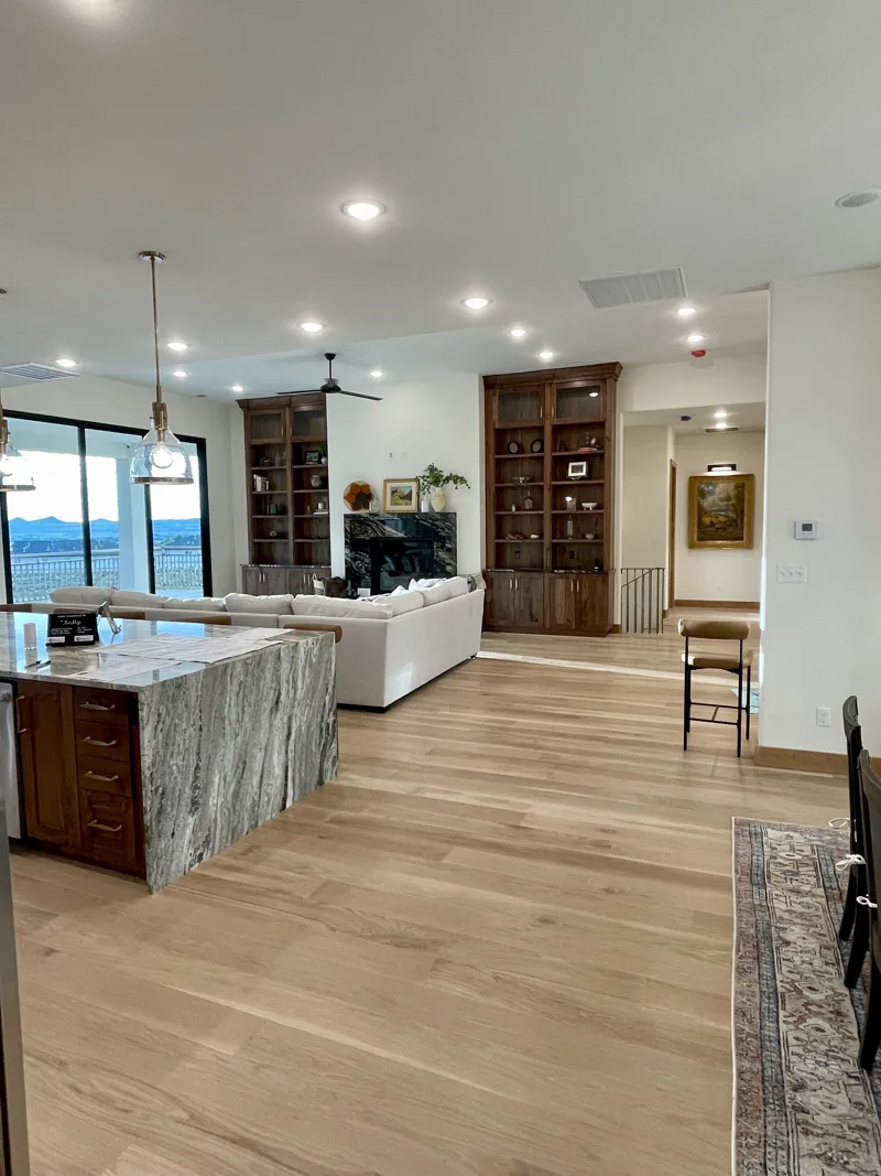 Great room built-ins — custom cabinetry by Cozzens Cabinets, photo 2