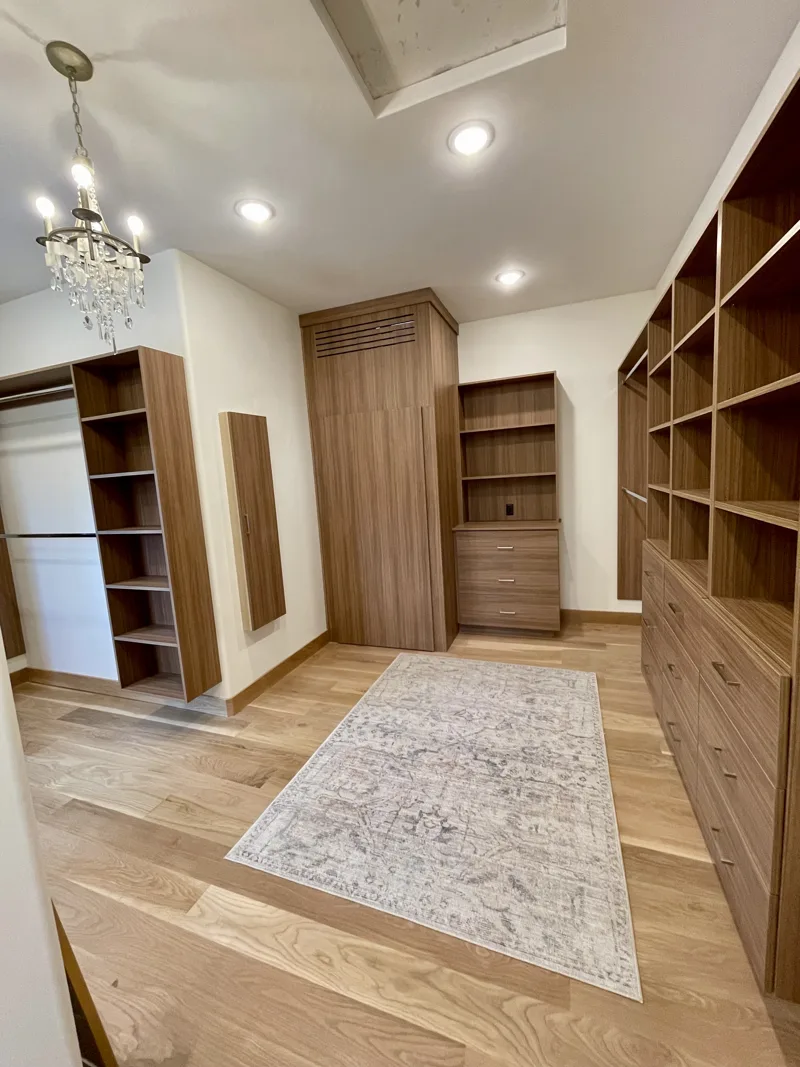Great room built-ins — custom cabinetry by Cozzens Cabinets, photo 3