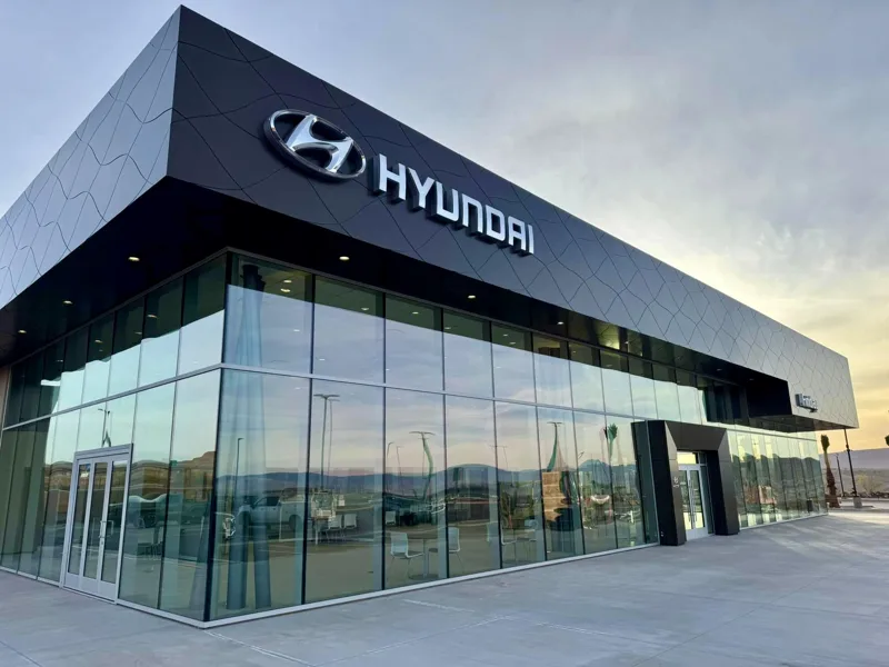 Hyundai dealership — custom cabinetry by Cozzens Cabinets, photo 1