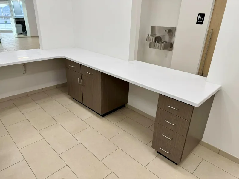 Hyundai dealership — custom cabinetry by Cozzens Cabinets, photo 6