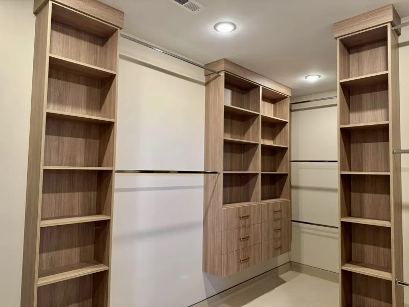 Rift oak island kitchen — custom cabinetry by Cozzens Cabinets, photo 17
