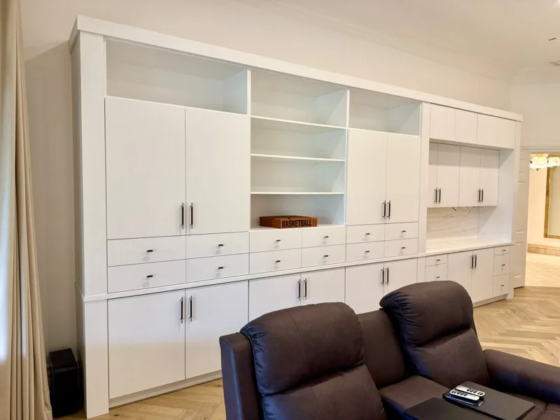 The Salon House — custom cabinetry by Cozzens Cabinets, photo 31