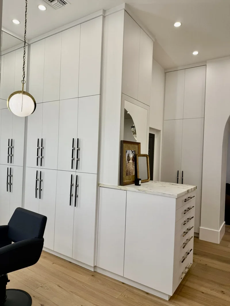 The Salon House — custom cabinetry by Cozzens Cabinets, photo 33