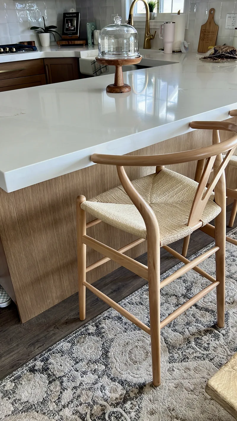 White oak farmhouse kitchen — custom cabinetry by Cozzens Cabinets, photo 16