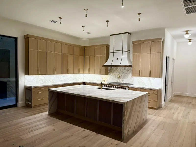 White oak residence — custom cabinetry by Cozzens Cabinets, photo 4