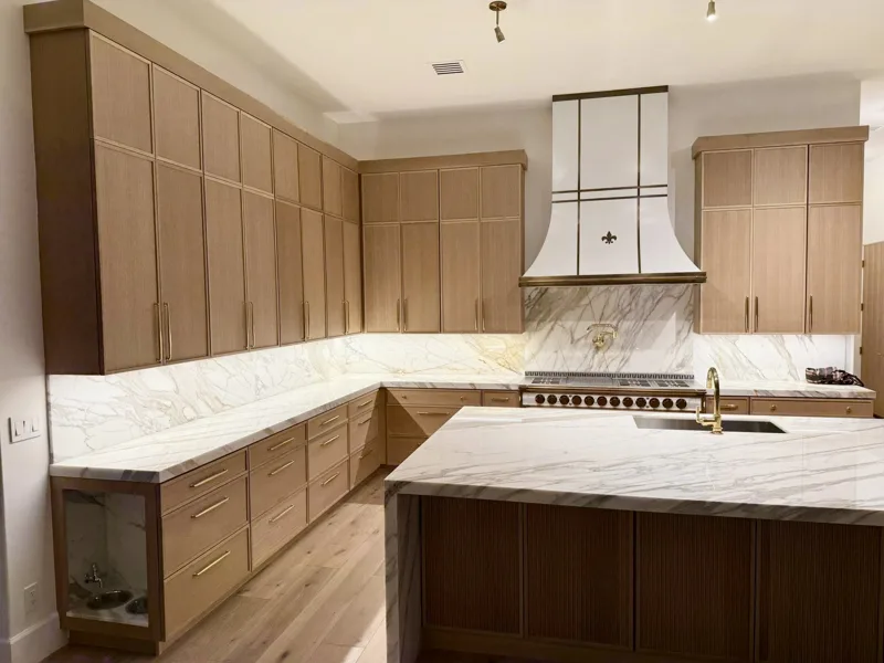 White oak residence — custom cabinetry by Cozzens Cabinets, photo 6