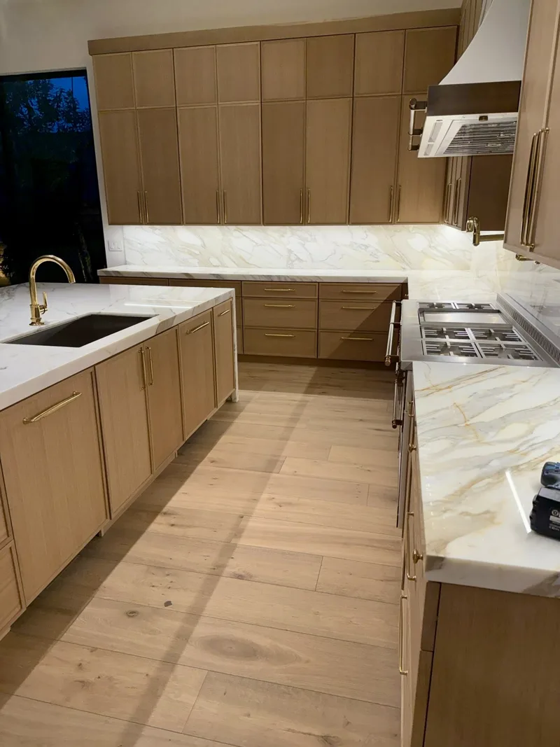 White oak residence — custom cabinetry by Cozzens Cabinets, photo 7