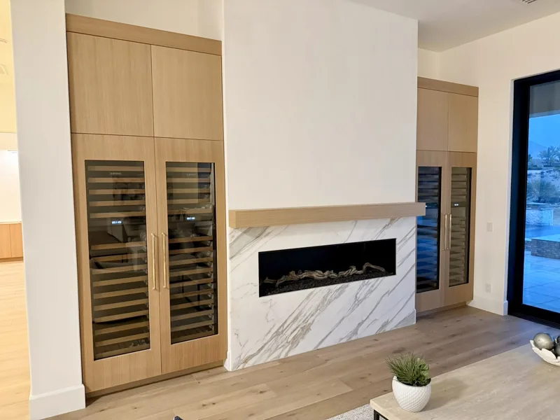 White oak residence — custom cabinetry by Cozzens Cabinets, photo 9