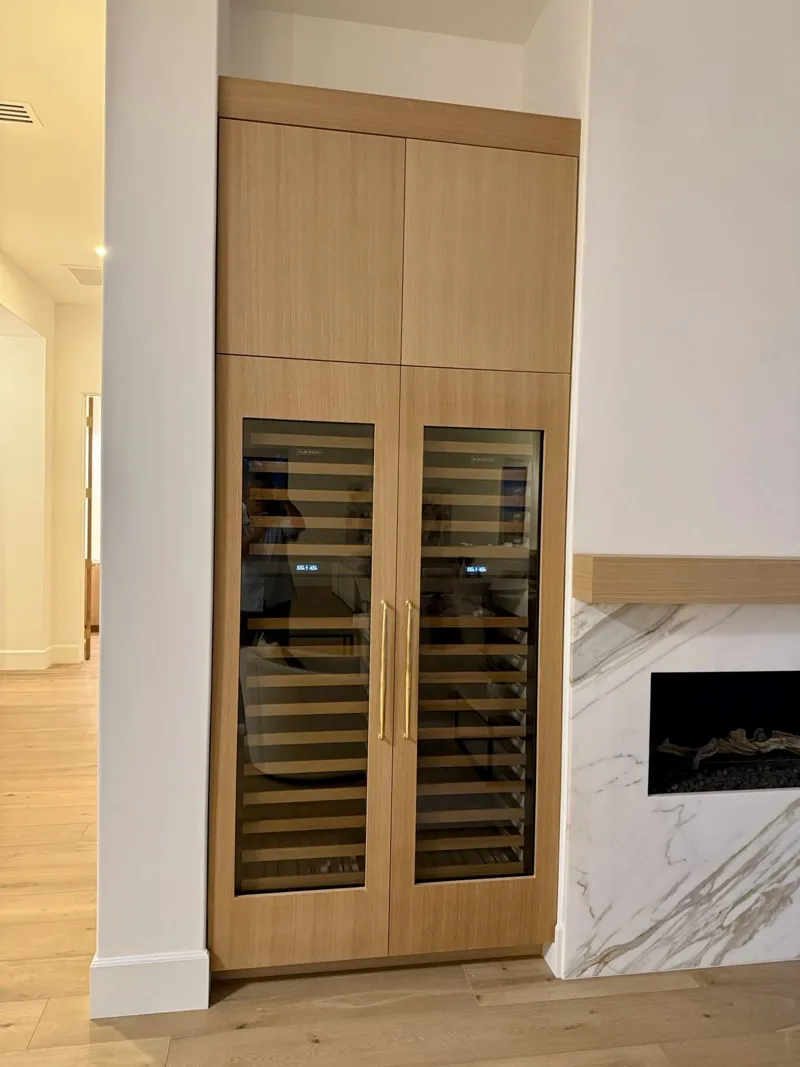 White oak residence — custom cabinetry by Cozzens Cabinets, photo 10