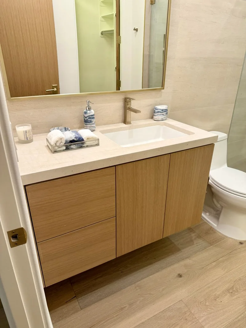 White oak residence — custom cabinetry by Cozzens Cabinets, photo 13