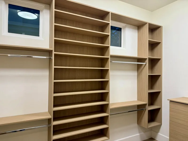 White oak residence — custom cabinetry by Cozzens Cabinets, photo 22